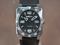 Bell&Ross【男性用】BR03SSBlackDialAsiaEta2824-2自動機芯搭載