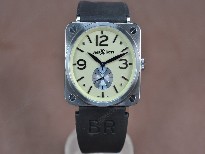 Bell&Ross【男性用】BRS-98SS/RUSwiss石英機芯搭載