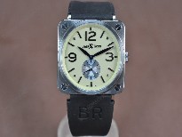 Bell&Ross【男性用】BRS-98SS/RUSwiss石英機芯搭載