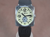 Bell&Ross【男性用】BRS-98SS/RUSwiss石英機芯搭載