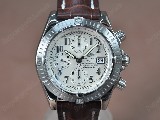 百年靈BreitlingChronomatEvolutionSS/LEWhiteDialA-7750自動機芯搭載