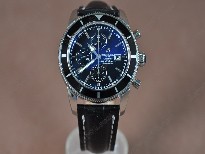 百年靈【男性用】SuperoceanHeritageChronoSS/LEBlackAsia7750自動機芯搭載