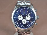 百年靈BreitlingTransoceanChronoSS/SSBluedialJap-OS20石英錶