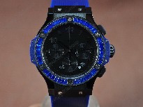 御博【男性用】BigBangCeramic/SqBlueDiamBlkAsian7750Valjoux自動機芯搭載