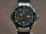 御博HublotBigBangSSCeramicBelBlackJ-0S20石英錶