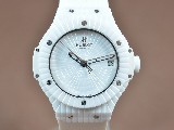 御博HublotBigBangFullCeramicWhiteAsian2824自動機芯搭載