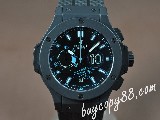 御博HublotBigBang44mmFullCeramicBlackDialA-7750自動機芯搭載