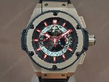 御博HublotBigBangKingPower玫瑰金/RUSkeletondialA-7750Chrono自動機芯搭載