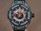 御博HublotBigBangKingPowerPVD/RU/DiamSkeletondialA-7750Chrono自動機芯搭載