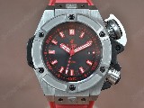 御博HublotKingPowerOceangraphic4000mSS/RUBlackdialA2824-2自動機芯搭載