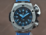 御博HublotKingPowerOceangraphic4000mSS/RUBlackdialA2824-2自動機芯搭載