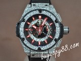 御博HublotBigBangKingPowerSS/RU/DiamSkeletondialA-7750Chrono自動機芯搭載