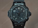 御博HublotBigBang44mmPVD/RUBlackdialAsia自動機芯搭載