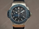 御博HublotBigBang44mm玫瑰金CeramicBezelCarbonFibredialA-7750自動機芯搭載