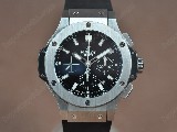 御博HublotBigBang44mmSS/RUBlackDialA-7750自動機芯搭載