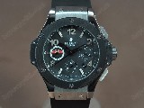 御博HublotBigBang44mmSS/RUBlackdialAsia自動機芯搭載