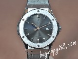 御博HublotBigBang46mm玫瑰金/LEMetalGreyDialA-2824-2自動機芯搭載