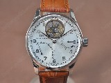 IwcPortugeseMystereSS/LESilverwhitedialTourbillonManualHandwind陀飛輪錶