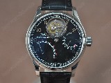 IwcPortugeseMystereSS/LEBlackdialTourbillonManual陀飛輪錶