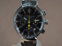 路易威登【男性用】TambourChronographSSBrownAsian7750自動機芯搭載．振頻每小時28,800次