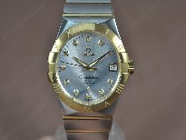 歐米茄【男性用】ConstellationChronometer38mm18KWrappedTTSilverdialSwissSW200自動機芯搭載