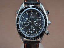 歐米茄【男性用】PlanetOcean45.5ChronoSS/LEBlk/Bez/Wht7750自動機芯搭載