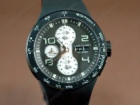 保時捷【男性用】Flat6LimitedChronoSS/RUBlackAsia7750自動機芯搭載