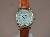 勞力士WatchesCellini26mmYG/LEDiamBelPearl白文字盤Ronda762石英機芯搭載