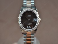 勞力士【男性用】DateJust36mmTTWhiteDialA-2836-2自動機芯搭載