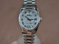 勞力士【男性用】DateJust36mmTTDiamondsWhiteDialA-2836-2自動機芯搭載