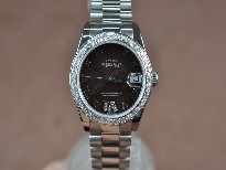 勞力士【男性用】DateJust36mmSS/SSWhiteDialA-2836-2自動機芯搭載