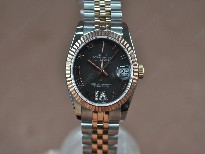 勞力士【男性用】DateJust36mmTTDiamondsWhiteDialA-2836-2自動機芯搭載