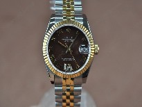 勞力士【男性用】DateJust36mmTTWhiteDialA-2836-2自動機芯搭載