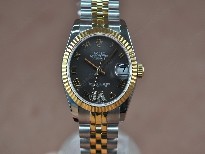 勞力士【男性用】DateJust36mmTTWhiteDialA-2836-2自動機芯搭載