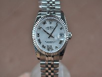 勞力士【男性用】DateJust36mmSS/SSWhiteDialA-2836-2自動機芯搭載