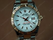 勞力士【男性用】DateJust36mmSS/SSWhiteDialA-2836-2自動機芯搭載