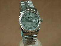 勞力士【女性用】DateJustMid34mmYGSilverDialA-2836-2自動機芯搭載