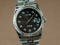 勞力士【男性用】DateJust36mmSS/SSWhiteDialA-2836-2自動機芯搭載