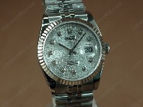 勞力士【男性用】DateJust36mmSS/SSWhiteDialA-2836-2自動機芯搭載