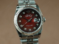 勞力士【男性用】DateJust36mmSS/SSWhiteDialA-2836-2自動機芯搭載