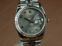 勞力士【男性用】DateJust36mmSS/SSWhiteDialA-2836-2自動機芯搭載