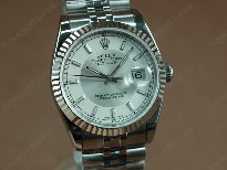 勞力士【男性用】DateJust36mmSS/SSWhiteDialA-2836-2自動機芯搭載