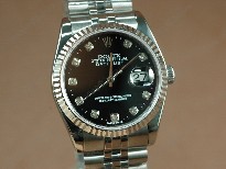 勞力士【男性用】DateJust36mmSS/SSWhiteDialA-2836-2自動機芯搭載