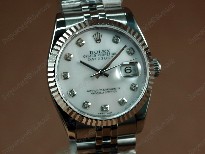 勞力士【男性用】DateJust36mmSS/SSWhiteDialA-2836-2自動機芯搭載