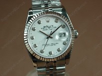 勞力士【男性用】DateJust36mmSS/SSWhiteDialA-2836-2自動機芯搭載