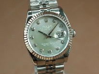 勞力士【男性用】DateJust36mmSS/SSWhiteDialA-2836-2自動機芯搭載