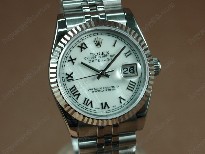 勞力士【男性用】DateJust36mmSS/SSWhiteDialA-2836-2自動機芯搭載