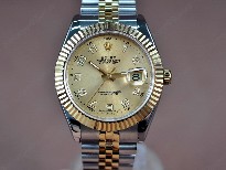 勞力士【男性用】DateJust36mmSS/SSWhiteDialA-2836-2自動機芯搭載