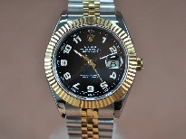 勞力士【男性用】DateJust41mmTTWhiteDialA-2836-2自動機芯搭載