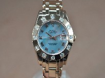 勞力士【男性用】DateJust36mmTTDiamondsWhiteDialA-2836-2自動機芯搭載